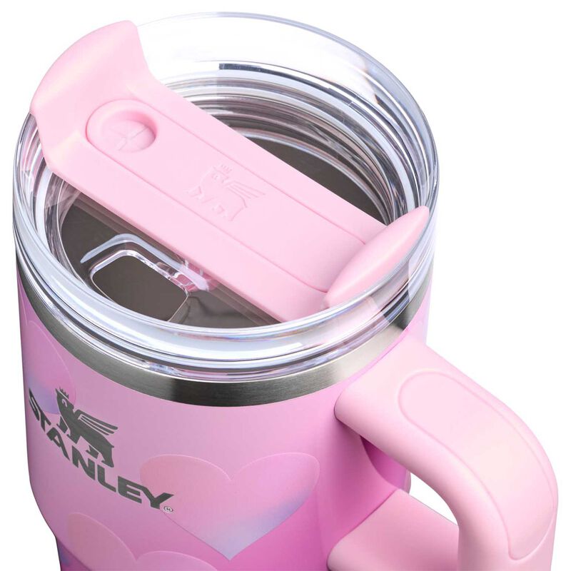 Stanley Valentine&rsquo;s Day Quencher H2.0 Flowstate&trade; Tumbler 20oz Pink Heart image number 2